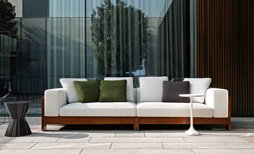 Диван Minotti Alison iroko outdoor