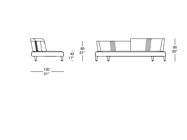 Диван Il Loft DELTA WOOD 06 2015