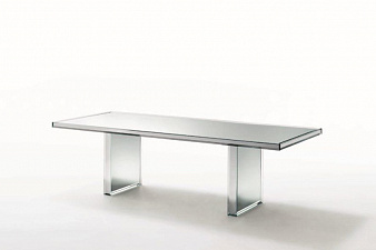 Стол Glas Italia Prism mirror table