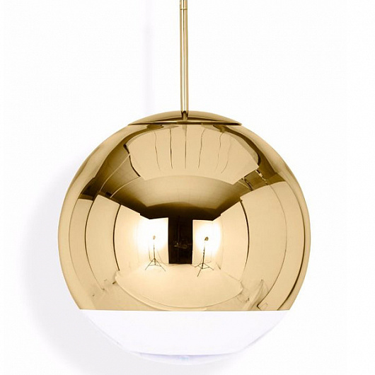 Свет Tom Dixon Mirror Ball Gold D40 от дизайнера
