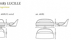 Диван Angelo Cappellini Opera Lucille