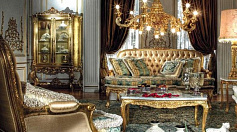 Диван Asnaghi Interiors Gold
