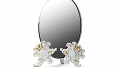 Аксессуар Lladró Vanity mirror golden lustre & white