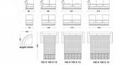 Диван Epoque Quasimodo Classic Home   Treci Sallotti