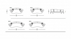 Диван Il Loft DELTA WOOD 06 2015