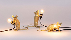 Свет Seletti Mouse lamp gold - lop