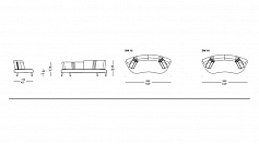 Диван Il Loft DELTA WOOD 06 2015