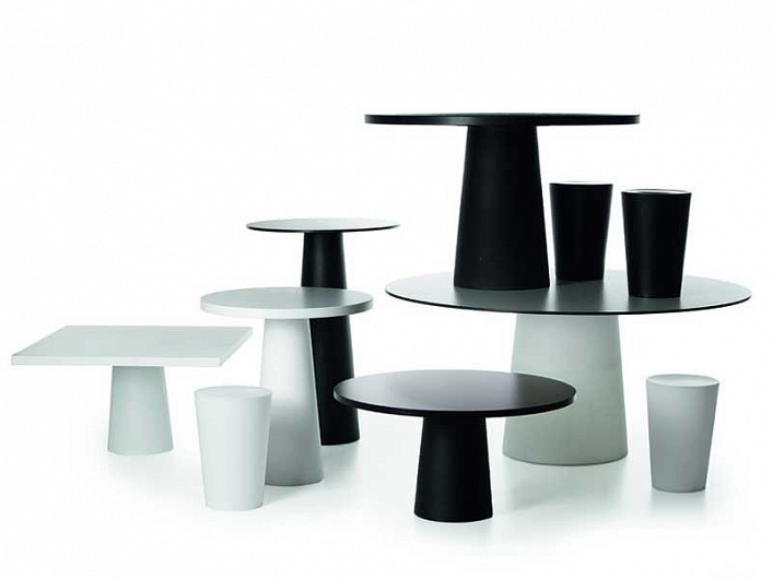 Стол Moooi Container table classic round 160-180