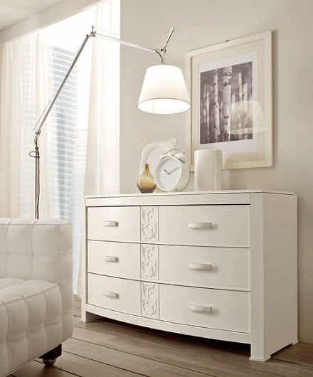 Кровать Barnini Oseo Fashion Time Bianco