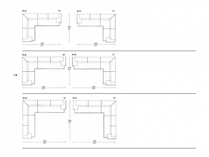 Диван Il Loft RIALTO 02