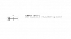 Диван Bontempi Casa MAZER