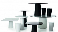 Стол Moooi Container table classic round 120-140